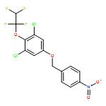 Benzene, 1,3-dichloro-5-[(4-nitrophenyl)methoxy]-2-(1,1,2,2-tetrafluoroethoxy)-