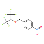 Benzene, 1-nitro-4-[[2,2,2-trifluoro-1-(trifluoromethyl)ethoxy]methyl]-