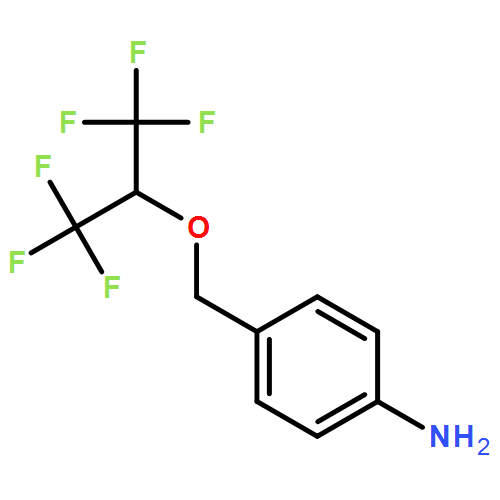 Benzenamine, 4-[[2,2,2-trifluoro-1-(trifluoromethyl)ethoxy]methyl]-