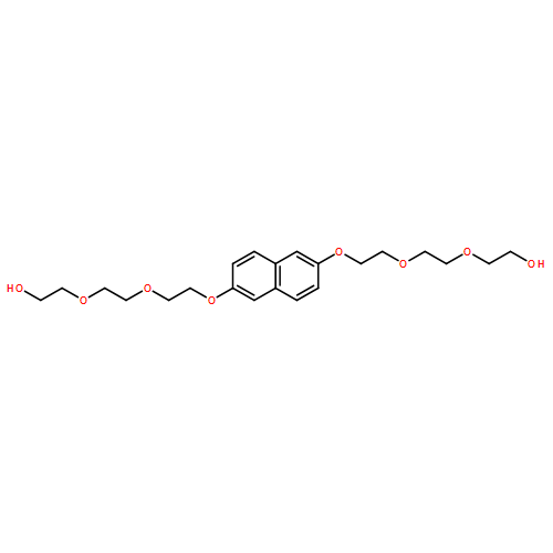 Ethanol, 2,2'-[2,6-naphthalenediylbis(oxy-2,1-ethanediyloxy-2,1-ethanediyloxy)]bis-