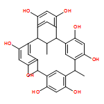 Pentacyclo[19.3.1.13,7.19,13.115,19]octacosa-1(25),3,5,7(28),9,11,13(27),15,17,19(26),21,23-dodecaene-4,6,10,12,16,18,22,24-octol, 2-ethyl-8,14,20-trimethyl-