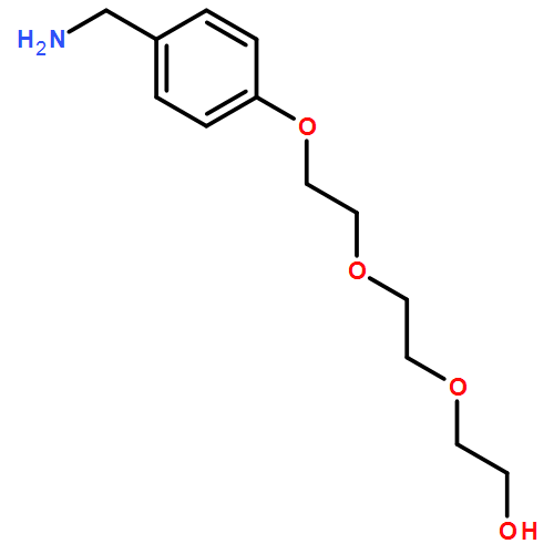 Ethanol, 2-[2-[2-[4-(aminomethyl)phenoxy]ethoxy]ethoxy]-