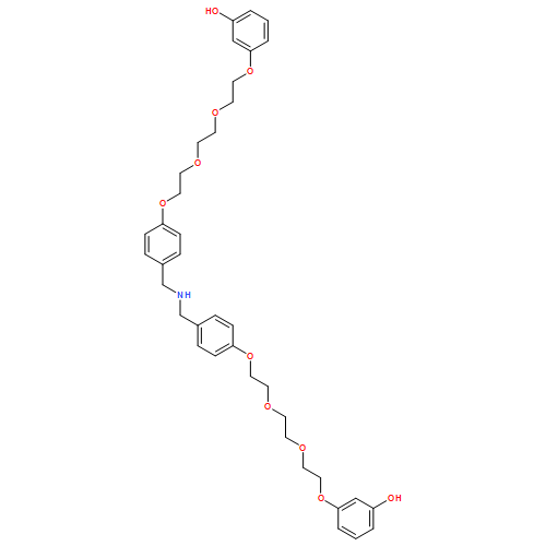 Phenol, 3,3'-[iminobis(methylene-4,1-phenyleneoxy-2,1-ethanediyloxy-2,1-ethanediyloxy-2,1-ethanediyloxy)]bis-