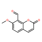 7-methoxy-2-oxo-2H-chromene-8-carbaldehyde