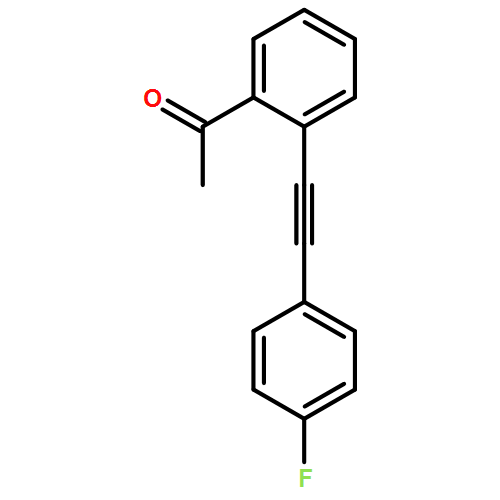 Ethanone, 1-[2-[2-(4-fluorophenyl)ethynyl]phenyl]-