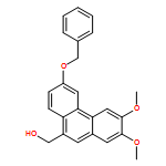 9-Phenanthrenemethanol, 2,3-dimethoxy-6-(phenylmethoxy)-