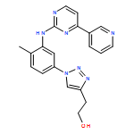 1H-1,2,3-Triazole-4-ethanol, 1-[4-methyl-3-[[4-(3-pyridinyl)-2-pyrimidinyl]amino]phenyl]-