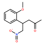 2-Pentanone, 4-(2-methoxyphenyl)-5-nitro-, (4S)-