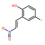 Phenol, 4-fluoro-2-[(1E)-2-nitroethenyl]-