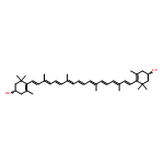 β,β-Carotene-3,3'-diol, (3S,3'S)-