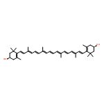 β,β-Carotene-3,3'-diol, (3R,3'R)-(±)-