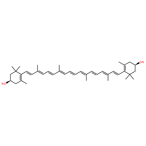 β,β-Carotene-3,3'-diol, (3R,3'R)-(±)-