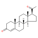 Pregn-4-ene-3,20-dione, (±)-