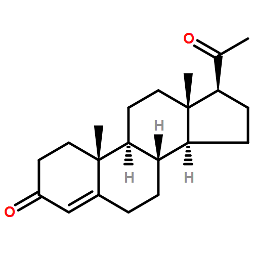 Pregn-4-ene-3,20-dione, (±)-