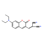 2-((7-(diethylamino)-2-oxo-2H-chromen-3-yl)methylene)malononitrile