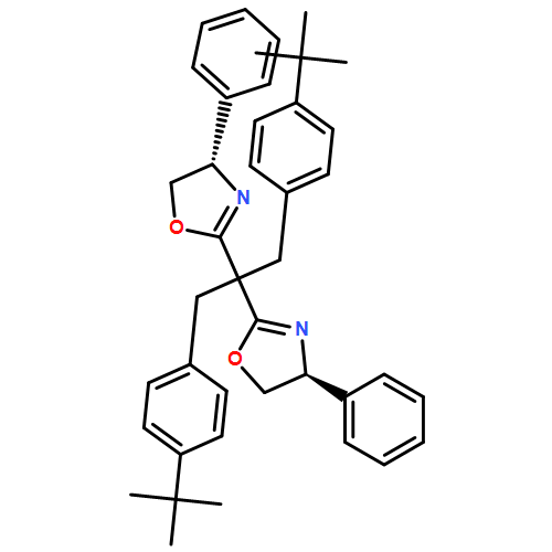 1,3-Bis[4-(tert-butyl)phenyl]-2,2-Bis[(S)-4-phenyl-4,5-dihydro-2-oxazolyl]propane