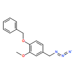 Benzene, 4-(azidomethyl)-2-methoxy-1-(phenylmethoxy)-