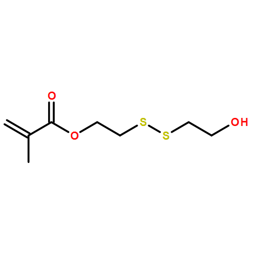 2-Propenoic acid, 2-methyl-, 2-[(2-hydroxyethyl)dithio]ethyl ester