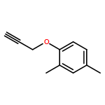 Benzene, 2,4-dimethyl-1-(2-propyn-1-yloxy)-