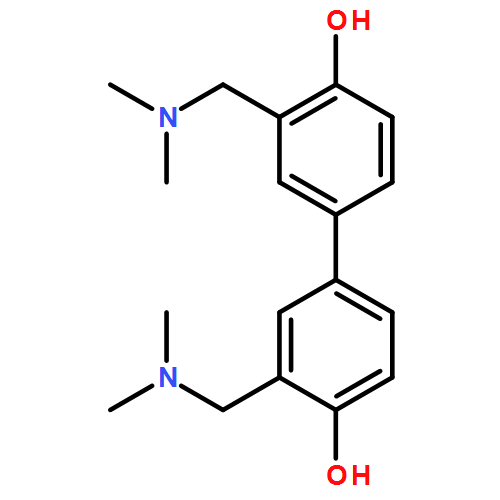 [1,1'-Biphenyl]-4,4'-diol, 3,3'-bis[(dimethylamino)methyl]-