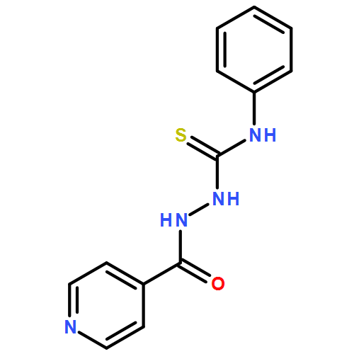 4-Pyridinecarboxylic acid, 2-[(phenylamino)thioxomethyl]hydrazide