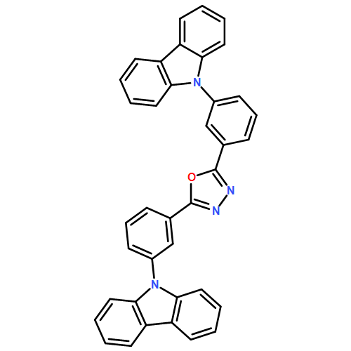 9H-Carbazole, 9,9'-(1,3,4-oxadiazole-2,5-diyldi-3,1-phenylene)bis-