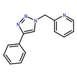 Pyridine, 2-[(4-phenyl-1H-1,2,3-triazol-1-yl)methyl]-