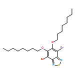 2,1,3-Benzothiadiazole, 4,7-dibromo-5,6-bis(octyloxy)-