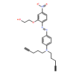 Ethanol, 2-[2-[2-[4-(di-4-pentyn-1-ylamino)phenyl]diazenyl]-5-nitrophenoxy]-