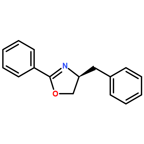 Oxazole, 4,5-dihydro-2-phenyl-4-(phenylmethyl)-, (4S)-