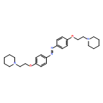 Piperidine, 1,1'-[(1E)-1,2-diazenediylbis(4,1-phenyleneoxy-2,1-ethanediyl)]bis- 