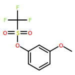 Methanesulfonic acid, 1,1,1-trifluoro-, 3-methoxyphenyl ester