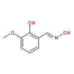 Benzaldehyde,2-hydroxy-3-methoxy-, oxime