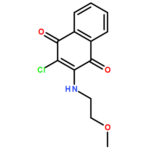 1,4-Naphthalenedione, 2-chloro-3-[(2-methoxyethyl)amino]-