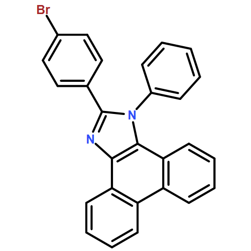 1H-Phenanthro[9,10-d]imidazole, 2-(4-bromophenyl)-1-phenyl-