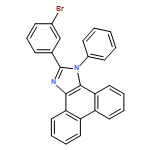 1H-Phenanthro[9,10-d]imidazole, 2-(3-bromophenyl)-1-phenyl-