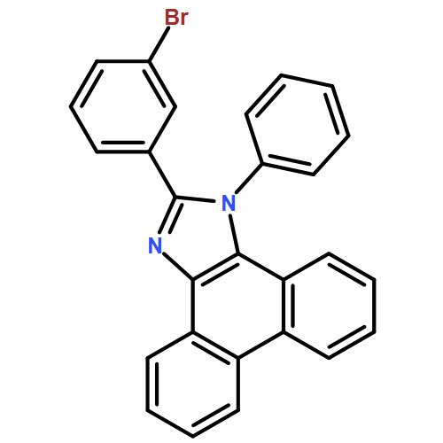 1H-Phenanthro[9,10-d]imidazole, 2-(3-bromophenyl)-1-phenyl-