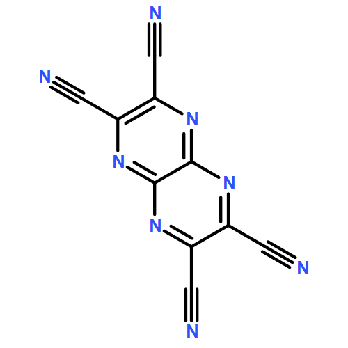 Pyrazino[2,3-b]pyrazine-2,3,6,7-tetracarbonitrile