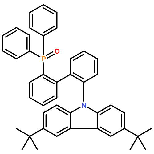 9H-Carbazole, 3,6-bis(1,1-dimethylethyl)-9-[2'-(diphenylphosphinyl)[1,1'-biphenyl]-2-yl]-