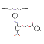 Benzoic acid, 4-iodo-, 2-[2-[2-[4-(di-4-pentyn-1-ylamino)phenyl]diazenyl]-5-nitrophenoxy]ethyl ester, homopolymer