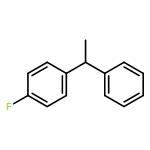 Benzene, 1-fluoro-4-(1-phenylethyl)-