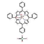 Iron(1 ), diaqua[5,10,15,20-tetraphenyl-21H,23H-porphinato(2-)-κN21,κN22,κN23,κN24]-, (OC-6-12)-, perchlorate (1:1)