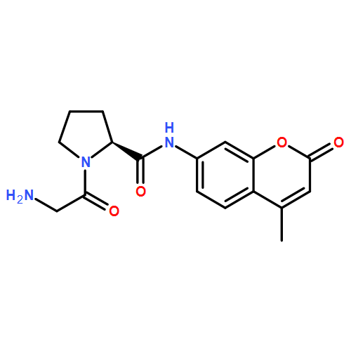 glycyl-N-(4-methyl-2-oxo-2H-chromen-7-yl)-L-prolinamide