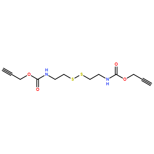 11-Oxa-5,6-dithia-2,9-diazatetradec-13-ynoic acid, 10-oxo-, 2-propyn-1-yl ester