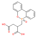 Butanedioic acid, 2-[(6-oxido-6H-dibenz[c,e][1,2]oxaphosphorin-6-yl)methyl]-