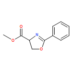 4-Oxazolecarboxylic acid, 4,5-dihydro-2-phenyl-, methyl ester