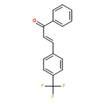 2-Propen-1-one, 1-phenyl-3-[4-(trifluoromethyl)phenyl]-