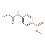 Benzoic acid, 4-[(2-chloroacetyl)amino]-, methyl ester