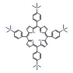 Benzenaminium, 4,4',4'',4'''-(21H,23H-porphine-5,10,15,20-tetrayl)tetrakis[N,N,N-trimethyl-