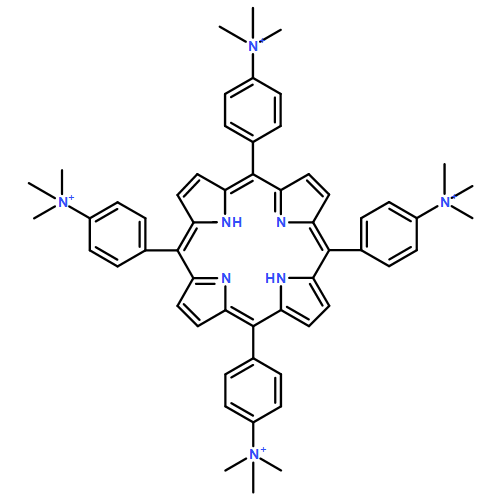 Benzenaminium, 4,4',4'',4'''-(21H,23H-porphine-5,10,15,20-tetrayl)tetrakis[N,N,N-trimethyl-